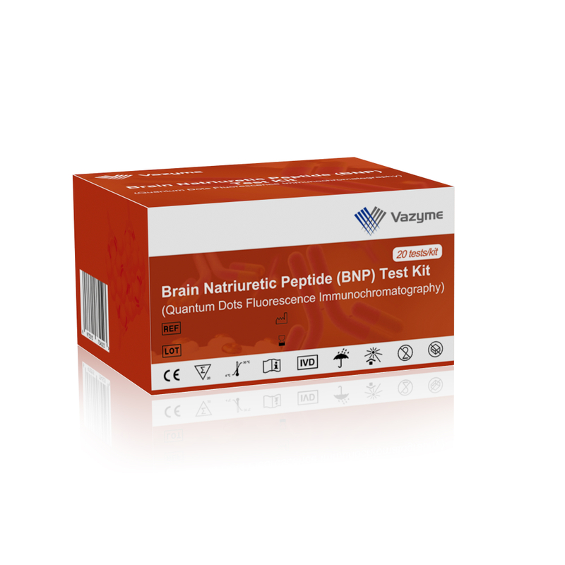 Испытательный набор для натрийуретического пептида (BNP) (квантовая флуоресцентная иммунохроматография)